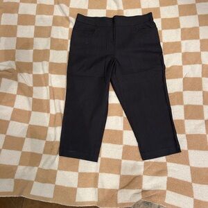 Classic Dark Grey Capri